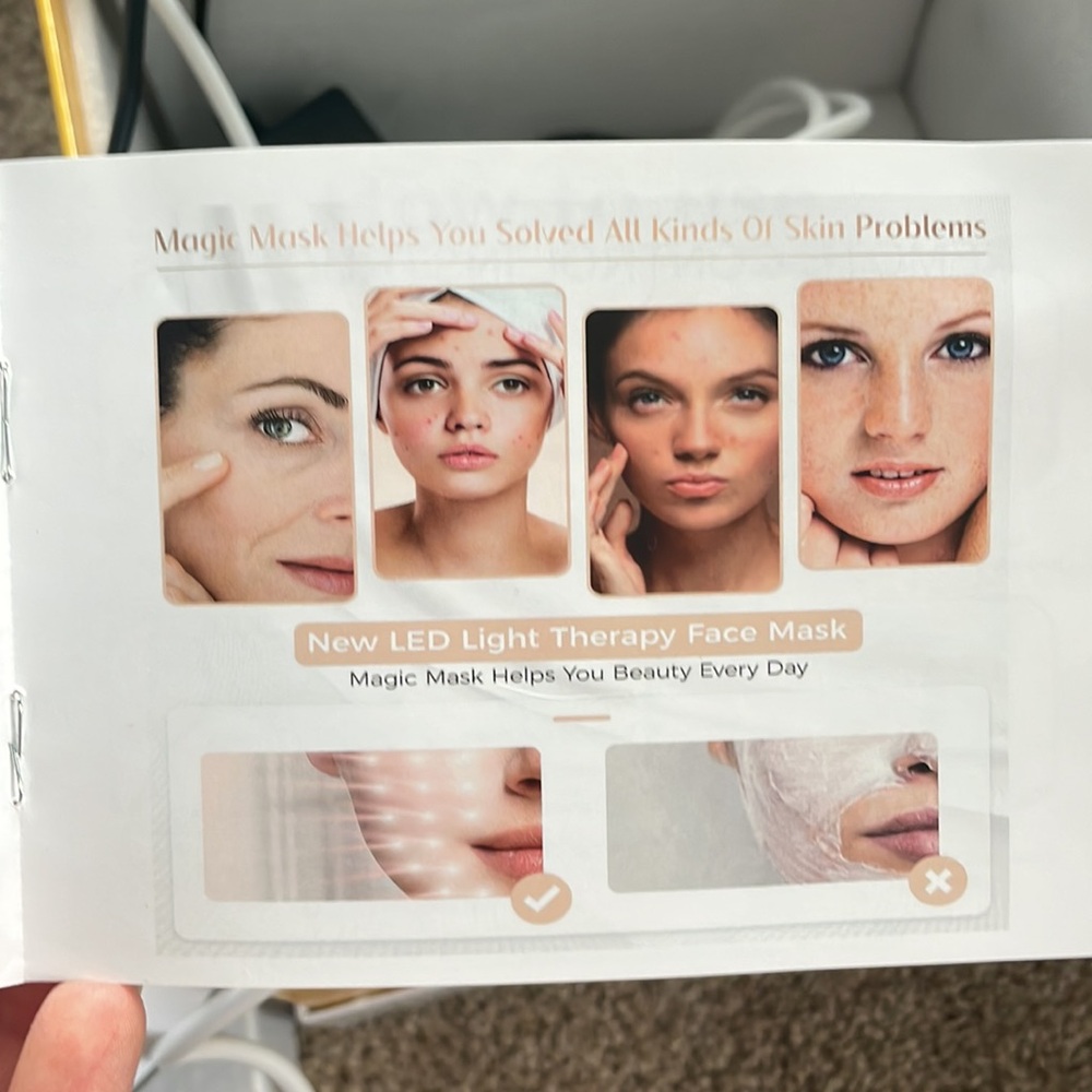 7 Color LED Face Mask- Light Therapy - Picture 14 of 14
